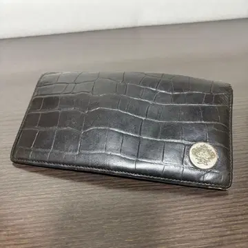 y110410 오로비앙코 장지갑 접이식 지갑 악어 엠보싱 클래식
