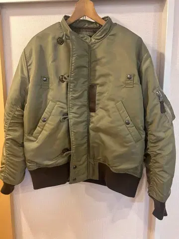 와이퍼 잉크 미군 TYPE N-2 테스트 샘플 플라이트 자켓