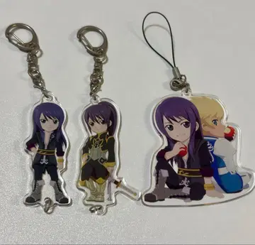 테일즈 오브 베스페리아 아크릴 키링 세트 3개