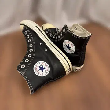 컨버스 ALL STAR 블랙 하이컷 25.5cm(끈 없음)