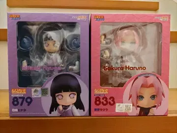 넨도로이드 나루토 하루노 사쿠라 히나타 피규어