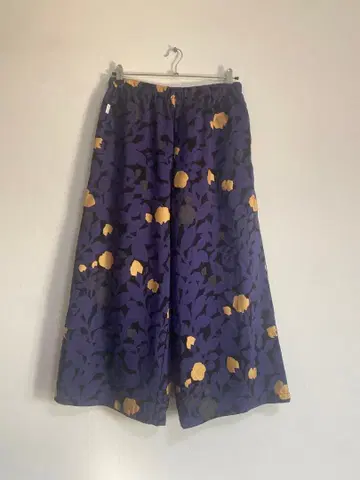 sou sou 모슬린 몬페 와이드 팬츠