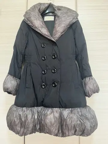 마담 히로코 벌룬 슬리브 다운 자켓