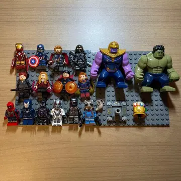 어벤져스 레고 피규어 세트