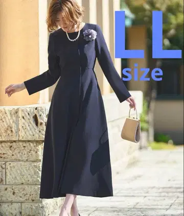 핏&플레어 롱 원피스 드레스