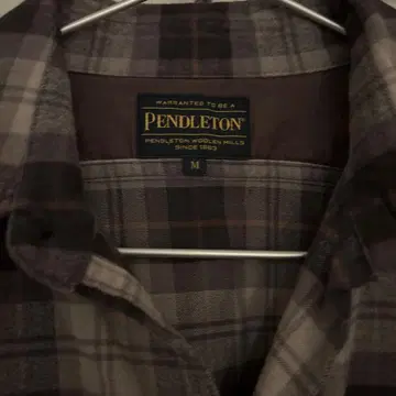 PENDLETON 체크 셔츠 원피스