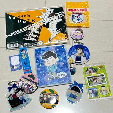 오소마츠 6쌍둥이 굿즈 모음 카라 위주