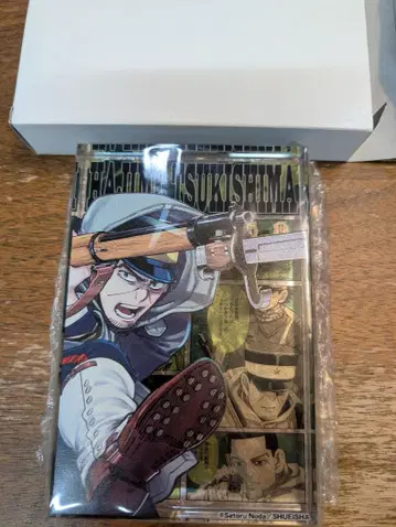 골든 카무이 츠키시마 하지메 벌스데이 아크릴 블록