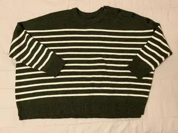 GALLEGO DESPORTES 보더 스웨터 올리브 그린