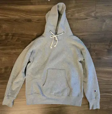 Champion 그레이 후드티 XL