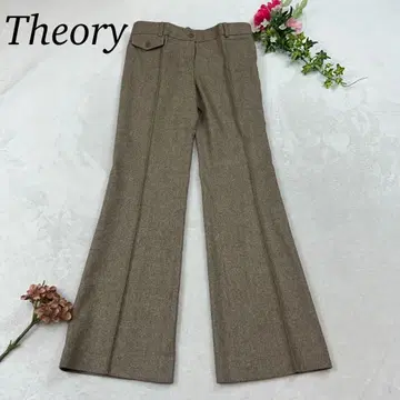 J734 새상품급 M 2 띠어리 센터 프레스 슬랙스 여성용