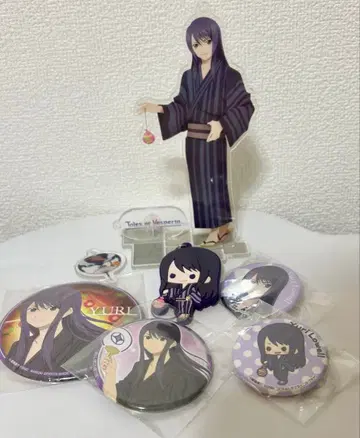 테일즈 오브 베스페리아 유리 유카타 아크릴 스탠드 캔뱃지 세트