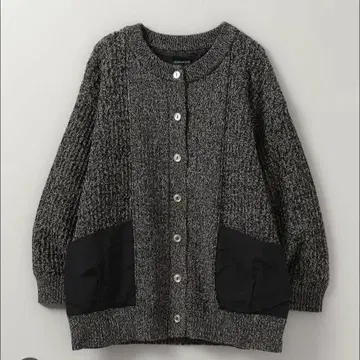 JEANASIS 와플 니트 블루종