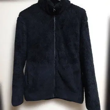 UNIQLO 플리스 자켓 블랙 M