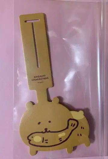 [개봉 미사용] 나가노의 곰 러기지 택 나무 조각 곰