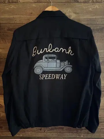 드라이 본즈 자수 카 클럽 자켓 dry bones