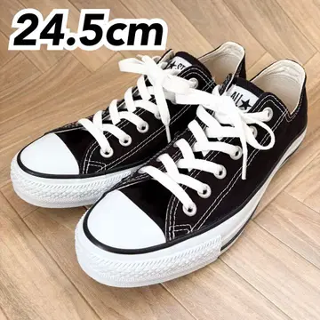 새상품급 컨버스 올스타 로우컷 24.5cm 블랙