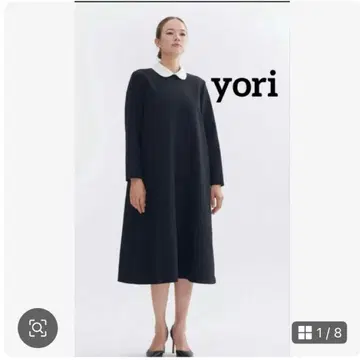 yori 라운드 컬러 드레스 원피스 새상품급 36 세레모니 졸업식 등