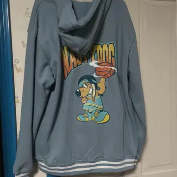 NastyDog 블루 후드티