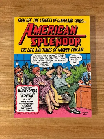 [ AMERICAN SPLENDOR ] HARVEY PEKAR 사인 포함