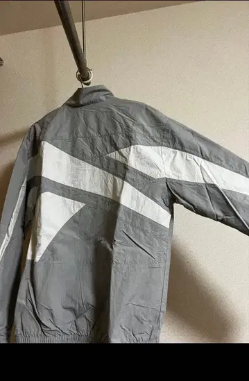 리복 그레이 풀 집업 저지 (셋업)