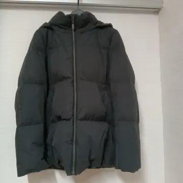 MACKINTOSH 후드 부착 다운 자켓 블랙