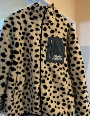 Rodeo Crowns 레오파드 무늬 플리스 자켓