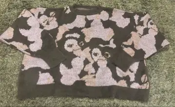 graniph 그라니프 그렘린 기즈모 니트 올리브 카키