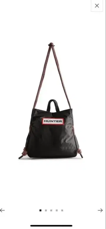 HUNTER 나일론 토트백
