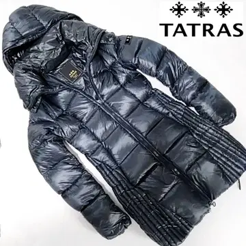 새상품급 TATRAS 다운 자켓 롱 코트 네이비 LTA13A4179