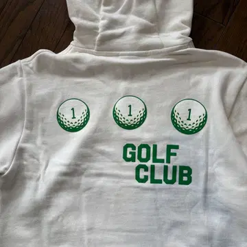 LACOSTE 골프 클럽 후드 부착 후드티 새상품급 중고