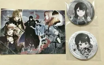 OVER REQUIEMZ 유힐 캔뱃지 브로마이드 에비텐 새상품