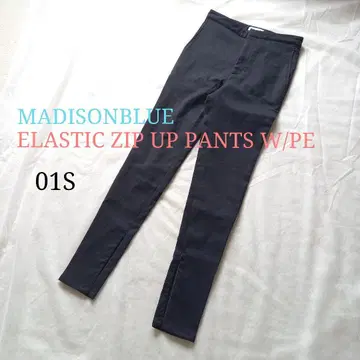 매디슨 블루 팬츠 울폴리에스테르 블랙 컬러 S 사이즈
