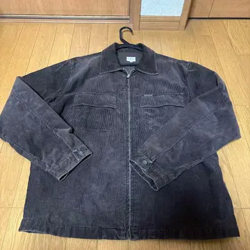 캘빈 클라인 다크 브라운 코듀로이 자켓