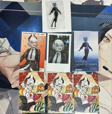 니지산지 레비 엘리파 폴라로이드 컬렉션 카드 노스탤지어 아크릴