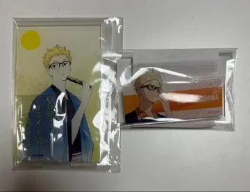 츠키시마 케이 하이큐 카라스노 고교 아크릴 스탠드 네임 배지