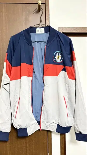 La'cpaz 나일론 자켓 XL 네이비/오렌지