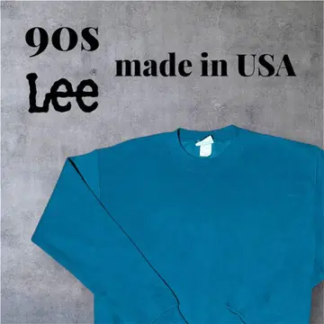 90s USA제 Lee 스카이블루 맨투맨