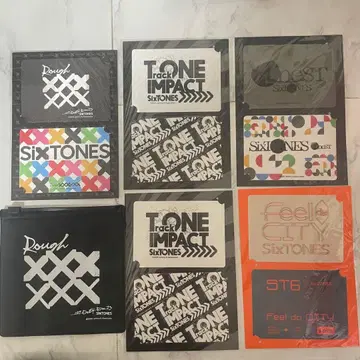 SixTONES 라이브 스티커, 반창고, 파우치 세트