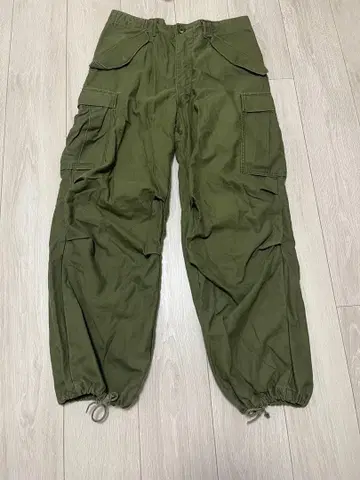74년식 M65 스몰 레귤러 카고 팬츠 올리브 그린