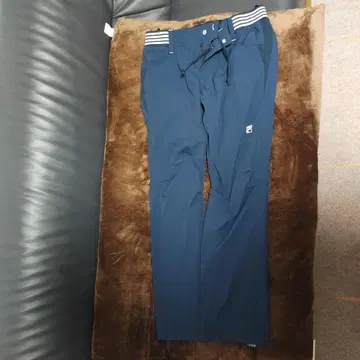 FILA - 골프 겨울용 골프 팬츠 - 네이비 컬러 리버서블 LL 사이즈