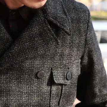Black sign 1930 Wolf Tweed Safari Jacket | 브랜드 중고거래 플랫폼