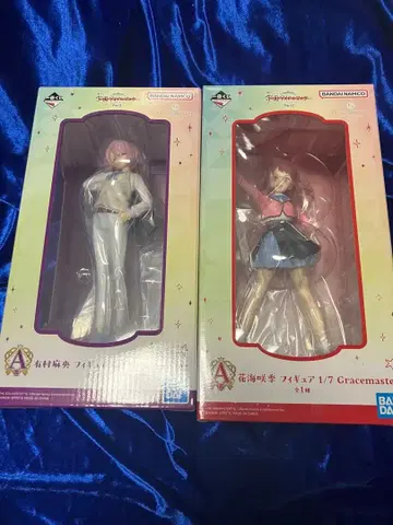 제일복권 학원 아이돌 마스터 A상 하나미 사키 아리무라 마오 피규어