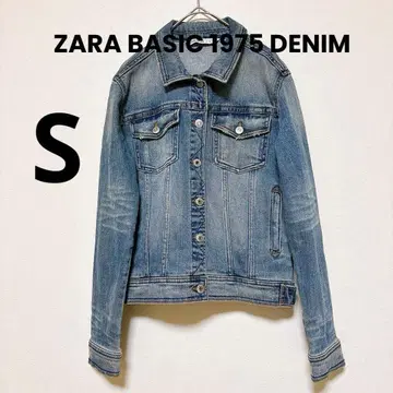 ZARA BASIC 데님 자켓 G 여성용 S 상당 블루