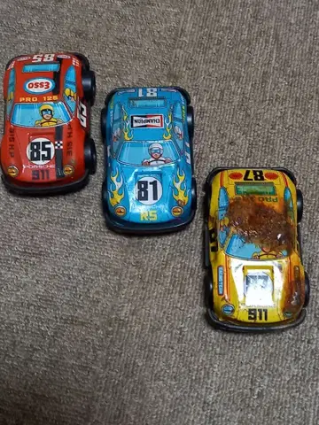 포르쉐 911 미니카 3대 세트 브릿지 장난감 자동차 쇼와 레트로