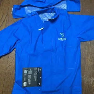 SEA MASTER 2601 레인 자켓 M 파랑