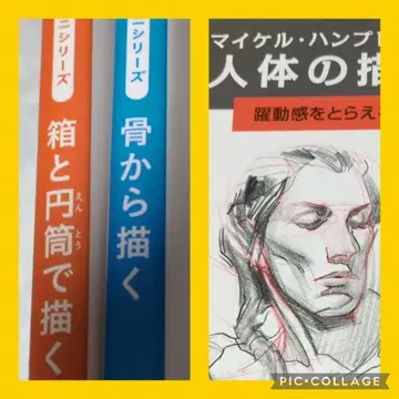 몰포 인체 데셍, 마이클 햄프턴 인체 그리기 기법서