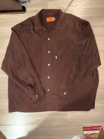 Keboz 브라운 긴팔 셔츠