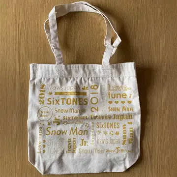 쟈니즈 Jr. 축제 2018 쇼핑백 토트백 굿즈