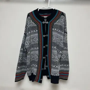 JEANASIS 노르딕 무늬 가디건 F 사이즈